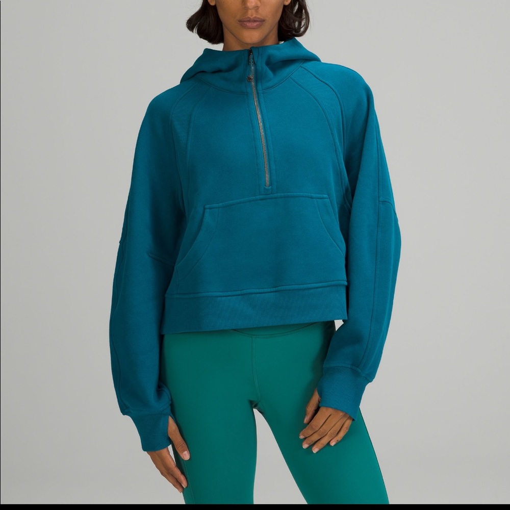 lululemon scuba oversized half zip